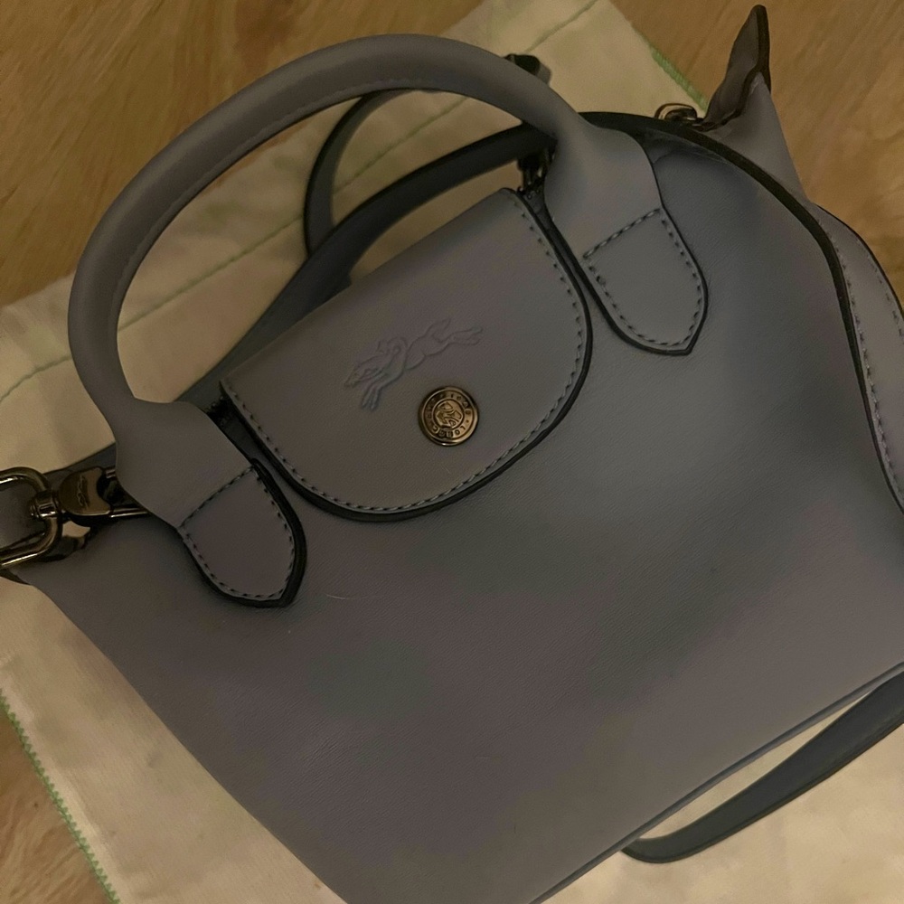 Like New Longchamp XS Le Pliage in Blue